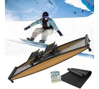 Ski Simulator Machine | Customizable Resistance | 330lbs Capacity | Solid Oak Frame | Multifunctional Cardio Trainer for Fitness and Ski Exercise