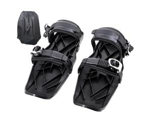 Ski Skates - Nylon Stainless Steel, 35-48 EUR, Snow Skate, Adjustable Fit | Mini Metal Buckle Skiing, Ice Skating Equipment for Winter Sports, Snow Activities