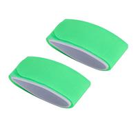 Ski Snowboard Strap Durable Convenient Holder for Ski Board and Poles for Snowboarding Black Red Shoulder Carrier for Adults Nylon 18.1" 2Pcs (Fluorescent Green)