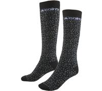 Ski Socks Cairn SPIRIT GRAPHIC (BLACK LEOPARD)