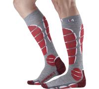 MONNET Ski X-light Wool - Men - Red / Grey - size 2.5-3.5- model 2026 2.5-3.5