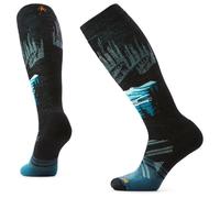 Ski Socks Smartwool Ski Full Cushion Alpine Auroras (BLACK) Women