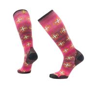 Ski socks Smartwool Women's Ski Zero Cushion Paths Crossed P Ski (POWER PINK) woman