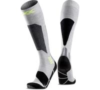 Ski socks X-SOCKS SKI DISCOVER OTC (RHINO GREY/CANARY)