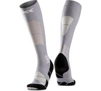 Ski socks X-SOCKS SKI PERFORM MERINO OTC (SEAL GREY/LIGHT SAND)