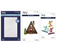 Ski-Son's Greetings Dies and 3D Folder Bundle by Simon Hurley