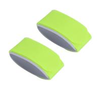 Ski Strap Durable Nylon Carrier for Snowboard and Skiing Equipment with Hook and Loop Design for Easy Carrying Black 18.1 * 2.2in (Fluorescent Yellow)