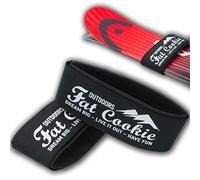 Ski Straps - Durable Hook and Loop Ski Strap pair - EVA Protector Pads between Skis. Fits for Narrow and Wide Fat Powder Skis.