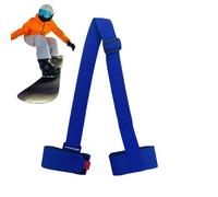 Ski straps for carrying, shoulder ski carrier - Ski carry bag Nylon adjustable ski straps - Comfortable shoulder strap with portable ski holders snowboards