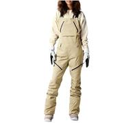Ski Suit Women - Ski Bib Overalls, Waterproof Windproof Snow Pant, Winter Warm Jumpsuits, Insulated Padded Outdoor Thickened Trousers, Ladies Softshell One Piece Snowsuit, Thermal, Skiing Snowboarding