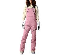 Ski Suit Women Ski Bib Overalls Waterproof Windproof Snow Pants Winter Warm Jumpsuits Insulated Padded Outdoor Thickened Trousers Ladies Softshell One Piece Snowsuits Thermal Skiing Snowboarding Uk