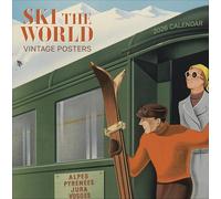 Ski the World: Vintage Posters 2026 Wall Calendar
