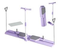 Ski Trainer - Split Home Skiing Exerciser | Ski Machine Total Body Slimming Trainer for Indoor Cardio Pilates Yoga Rehabilitation Gym Apartment Fitness