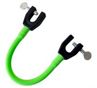 Ski Training Tip Connector with Bungee Cord for Snowboard Clip and Holder Plastic Snowboard Connector for Beginner Skiers Learning Control and Balance(Light green)