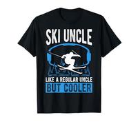 Ski Uncle LIKE A REGULAR Uncle BUT COOLER Ski Uncle Snow T-Shirt