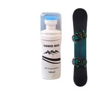 Ski Wax - Rub on Paste with Applicator,100ml No-Iron Snowboard Wax | for Winter Sports Outdoor Snow Park Cold Weather Mountain Trails Adventure Athletes Snowboarders