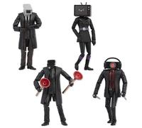 Skibi Toilet Deluxe Cameraman Action Figures 16 cm with Accessories - 4 Different Designs