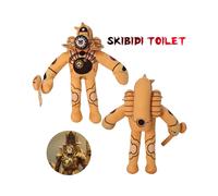 Skibidi Plush Toilet Toy Golden Titan Time Man Game Plushie Home Kid Decor Gift