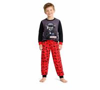 SKIBIDI TOILET, Boys 2 Piece Long Sleeve Pyjamas Set Featuring Camer Man, Black, Age 11-12 Years