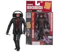 Skibidi Toilet Deluxe Figure Speakerman, Collectible Figures, Officially Licensed Merch, Schwarz
