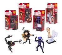 Skibidi Toilet Deluxe Figures Season 2 1380S2-4 Variants to Collect - Dark TV Man, Detainer Astro Toilet, Beserker Skibidi Mutant, Skibidi Toilet - Collectible Toy for Children 13+
