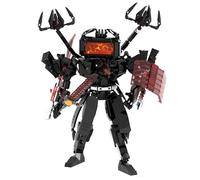 Skibidi Toilet Titan Building Blocks Toy Cameraman Speakerman Clock TV Man Monitor Action Figure Model Horror Game Multiverse Upgraded Adults Kids Fans Collectible Animation Birthday Gift C