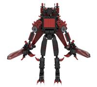 Skibidi Toilet Titan Building Blocks Toy Cameraman Speakerman Clock TV Man Monitor Action Figure Model Horror Game Multiverse Upgraded Adults Kids Fans Collectible Animation Birthday Gift I