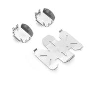 Skid Plate Chassis And Axle Protector 1 Set Stainless Steel For Axial For SCX10 PRO 1/10 RC Car Crawler Upgrade Parts Accessories Rc Accessories Parts