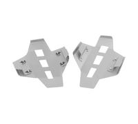 Skid Plate For BMW For R1200GS For ADV For 1250GS For R1250GS For Adventure Engine Cylinder Head Valve Guards Crash Bar Protection Cover Engine Guard Skid Plate(Silver)