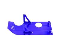 Skid Plates Cover Motorcycle For Pit For Dirt Bike Accessories Motorcycle Aluminum Alloy Chassis Engine Guard Cover Lower Bottom Skid Plate Universal(Blue)