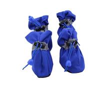 Skid-Proof Pet Booties Winter Edition Breathable Paws Protector With Adjustable Straps For Dogs (2 Pairs) Protective Dog Booties