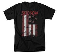 Skid Row Band Adult Men's T Shirt Black M