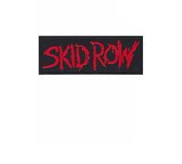 Skid Row Red Hard Rock Hair Metal Band Patch Badge Embroidered Iron on Applique Patch Accessory