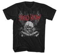 Skid Row Youth Gone Wild Tour Sebastian Bach Heavy Metal T-Shirt 2 BlackLarge