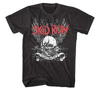 Skid Row Youth Gone Wild Winged Skull Men's T Shirt Heavy al Band Album Merch Black S