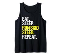 Skid Steer Operator Eat Sleep Routine Tank Top