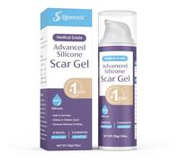 Skiennix 50g Silicone Scar gel, Scar Cream, Scar Removal Cream for Surgical Scars, C-Section, Stretch Marks, Acne, Injury, Keloids, Effective for Both Old and New Scar