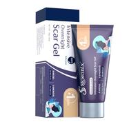 Skiennix PM Overnight Scar Cream 30g, Silicone Scar Gel for Surgical Scars, C-Section, Stretch Marks, Injury, Burns, Keloids, Scar Removal for Adult & Child