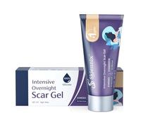 Skiennix PM Overnight Scar Cream, Silicone Scar Gel for Surgical Scars, C-Section, Stretch Marks, Injury, Burns, Keloids, Scar Removal for Adult & Child 30g