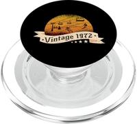 Skiers Skier Skilift Vintage born 1972 Birthday Skiing Ski PopSockets PopGrip for MagSafe