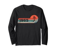 Skiers Skier Vintage Born 1953 Birthday Skiing Ski Long Sleeve T-Shirt