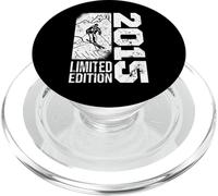 Skiers Skier Vintage born 2015 Birthday Skiing Ski PopSockets PopGrip for MagSafe