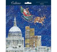 Skies Over London Midi Square Traditional Advent Calendar, Gift