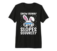 Skifahrer Snow Bunny Patrol ON The Slopes Security Skiing Premium T-Shirt