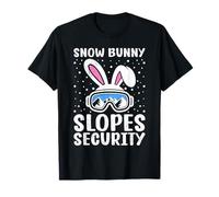 Skifahrer Snow Bunny Patrol ON The Slopes Security Skiing T-Shirt