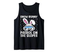 Skifahrer Snow Bunny Patrol ON The Slopes Security Skiing Tank Top