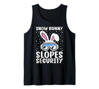 Skifahrer Snow Bunny Patrol ON The Slopes Security Skiing Tank Top