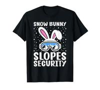 Skifahrer Snow Bunny Patrol ON THE Slopes Security Skiing Value Graphic T-Shirt