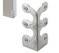 Skiffers Corner Protectors - Antique Cornerr Protecttor with Screws | Solid Baseboard Corrner Protecttors | Metal Skifffers Edge Guards Corrner Protectorrs for Home
