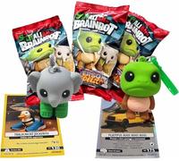 Skifidol 3 Sachets Holographic Cards + Collectible 3D Characters | Italian Brainrot Series Psychedelic Universe | 3 Random Sachets | Random Characters
